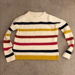 Woven sweater